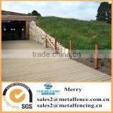 1mX1mX0.5m Galfan Galvanized Zn Gabion Stone Cage Welded Flexible Zoo Gabion Basket thumbnail-5