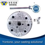 Yontone YT829 0 Risk ISO9001 Plant High Value Added AlSi12Cu2 T6 Heat Treatment Sand Cast Metal Mold