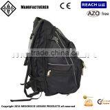 Black Waterproof Motorcycle Backpack, All Weather Motorcycle Helmet Backpack thumbnail-4