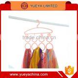 Pink Hanger 12 Slots Scarf Tie Belt Closet Organizer Accessory Holder thumbnail-1