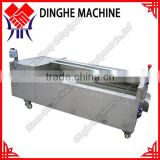 Professional design stainless steel potato washer and peeler machine