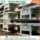 Cheap Price 3 Axles 20ft 40ft Flatbed Gooseneck Semi Trailer For Sale thumbnail-4