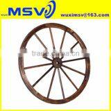 Decorative Antique Wooden Wagon Wheel thumbnail-1