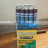 Anti-uv 1.83*91.43 Black 100% pp Weed Mat thumbnail-1