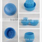 Self Watering Coloured Round Cute Flower Pot Mini Cup thumbnail-4