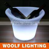 Indoor and Outdoor IP65 Waterproof Level Color Changing Plastic Led Flower Pots Light up Pots Lighting Pot thumbnail-1