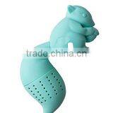 OEM&ODM Factory Squirrel Shape Silicone Tea Infuser,Silicone Tea Strainer,Silicone Tea Holder thumbnail-2