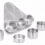 High Quality Useful Spice Stainless Steel Magnetic Cruet Condiments Spice Rack thumbnail-3