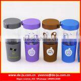 Emoji Printing Plastic Vacuum Bottle thumbnail-1