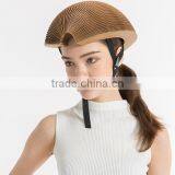 Cheap Rain Resistant Kraft Flexible Paper Folding Helmet thumbnail-3