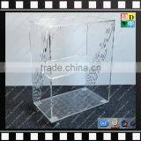 Clear Acrylic Serving Cart Glass Moving Trolley From Shenzhen Yidong thumbnail-5