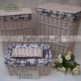 Lucky Weave Rattan Basket With Lid thumbnail-3