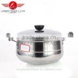 Popular Style Unique Shape Stainless Steel Soup Cooking Pot Set/camping Pot Set thumbnail-2
