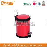 Metal Powder Coating Pedal Bin Trash Can With Different Colors Available thumbnail-4