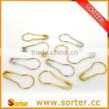 Metal Pear Shaped Safty Pin /metal Garment Safety Pin /Gold Handtag Pin thumbnail-1