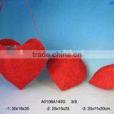 Sisal Valentine Heart Decorations thumbnail-1