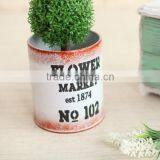 Wholesale Decorative Baby Bucket Small Metal Hanging Flower Bucket thumbnail-4