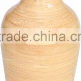 Spun Bamboo Vases, Decorative Flower Vases With Lacquer Finish thumbnail-3