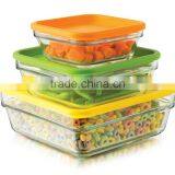 Air-tight High Quality Glass Bowl Set for Wholesale thumbnail-1