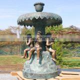 Angel Bronze Water Fountain Outdoor Large Bronze Fountain thumbnail-3