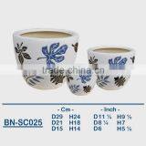 Vietnamese Ceramic Indoor Pot/ Indoor Planter BN-SC025 thumbnail-1