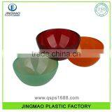PS Round Shape Customized Colors Plastic Bowl