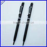 Matt Black Color Thin Metal Ballpoint Pens thumbnail-1
