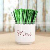 Plastic Coated With Metallic Wire Twist Ties for Plastic Bag Packing thumbnail-3