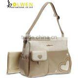 Embroidery Heart Diaper Bag thumbnail-1