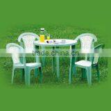 Plastic Desk (Round) thumbnail-1