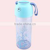 350 ML Single Wall Large Plastic Drinking Water Bottle With Lid thumbnail-5