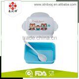 Cartoon Logo Food Grade Plastic Lunch Packing Box for Kids thumbnail-2