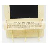 Best Saling Antique Style Plaque Antique Wooden Wall Shelf With Hooks thumbnail-3