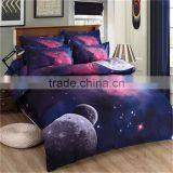 2016 New 4/3pcs Galay 3D Bedding Sets Universe Outer Space Duvet Cover Bed Sheet / Fitted Bed Sheet Pillowcase Twin Queen King thumbnail-1