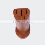 Small Standing Bamboo Wooden Knife Holder thumbnail-2