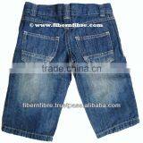 Denim Shorts, Knit Denim Shorts, Denim Jeans thumbnail-1