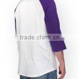 Wholesale Blank T Shirts Sport-Tek Baseball Raglan Fashion 3/4 Sleeve Raglan Sport New Pattern T-shirts Manufacturers China thumbnail-3