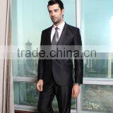 2015 Custom Made Fashion Satin Lapel Black Suits for Men thumbnail-5