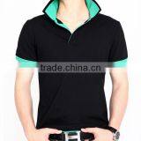2016 Fashionable 200 Gsm Pique Colorful Polo Shirt Design With Combination thumbnail-2