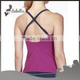 Comfortable Straps Sports Wear Yoga Clothes Sexy Tank Tops for Women thumbnail-2