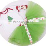 2017 Hot Sale Wholesale Fashion Children Clothes ChristmasT Shirt Baby Clothes Clothing Set thumbnail-3