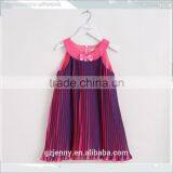 Summer Girls High Quality Kids Casual Pink Clothing Modern Children Dress thumbnail-2