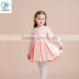 Girl's New Year Party Dress In Stain And Embroidery Fabric 2017 Spring Dress Designs For Girl thumbnail-1