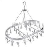 Hot Selling Metal Hanger for Clothes Necklace Holder Bulk Wire Rose Gold Hangers thumbnail-2