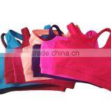 Custom Made Ladies Latest Design Gym Sports Track Bras thumbnail-2