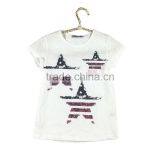 2016 Knit Clothing Manufacture Girl T-shirt Kids Wear thumbnail-2
