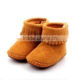 Wholesale Moccasins Shoes Rubber Sole Baby Boots thumbnail-1