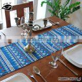 145CM Blue Printed Patterns Linen Fabric Wholesale Fabric thumbnail-1