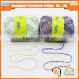 2017 New Arrival High Quality Factory Price Cotton Viscose Blend Yarn, 1/2.4Nm, Space Dyed Hand Knitting Scraf Hat Sweater Yarn thumbnail-2