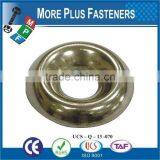 Made in Taiwan Black Steel Brass Plated Stainless Steel Finishing Washer thumbnail-6